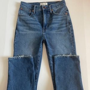 Madewell slim demi-boot women’s jeans 25